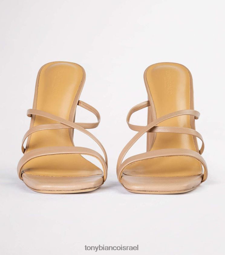 נעלי עקב בלוק | נשים קפרטו עור Tony Bianco נעלי עקב 8BNR8T343